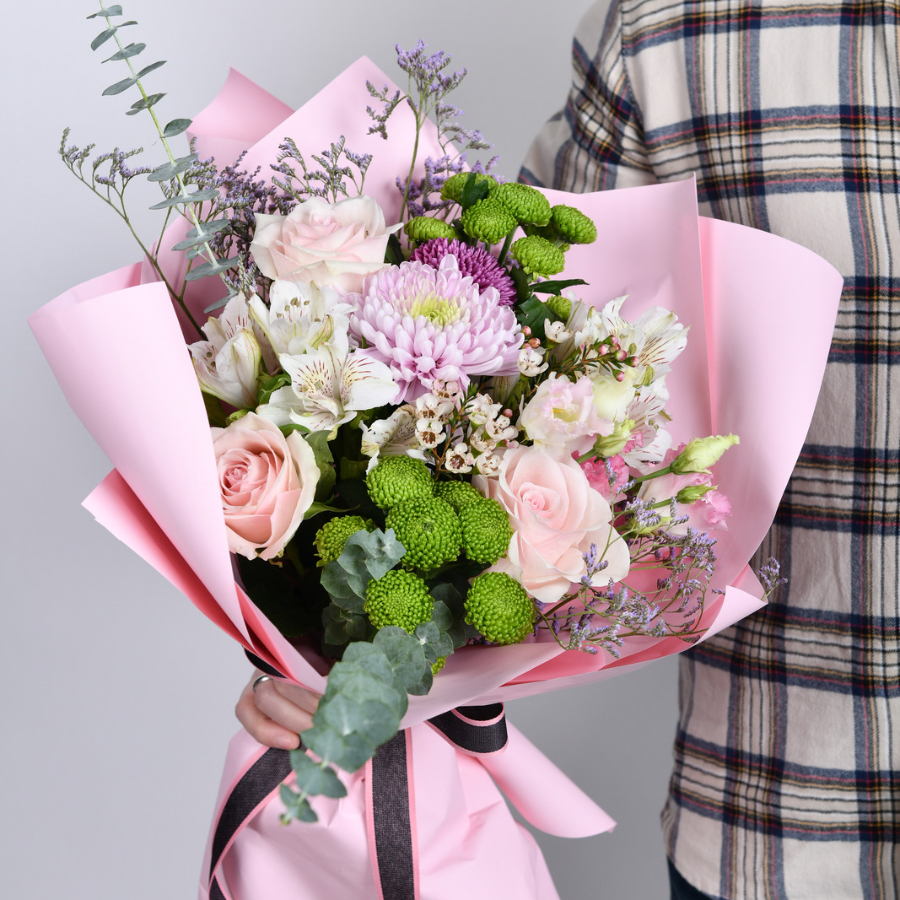 buket džentlmen - buketi cveća - dostava cveća beograd - cvećara online beograd