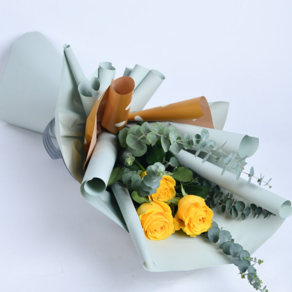 букет желтых роз - букеты цветов - доставка цветов Белград - интернет магазин цветов Белград