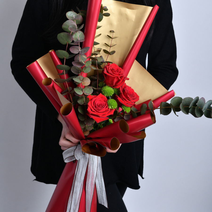 buket romantične duše - buketi cveća - dostava cveća beograd - cvećara online beograd