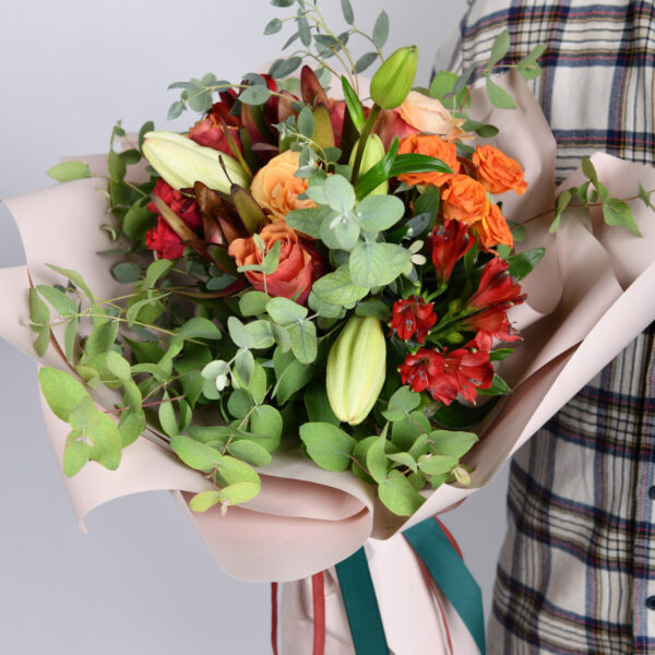 bouquet for harmonious moments - bouquets of flowers - flower delivery beograd - flower shop online beograd